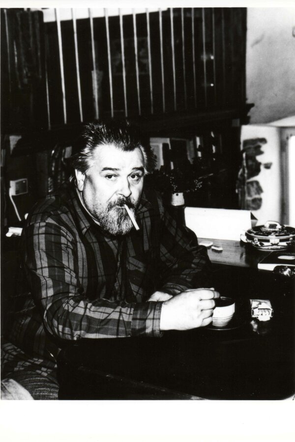 Bohumír Matal na mlýně v Prudké 70. léta